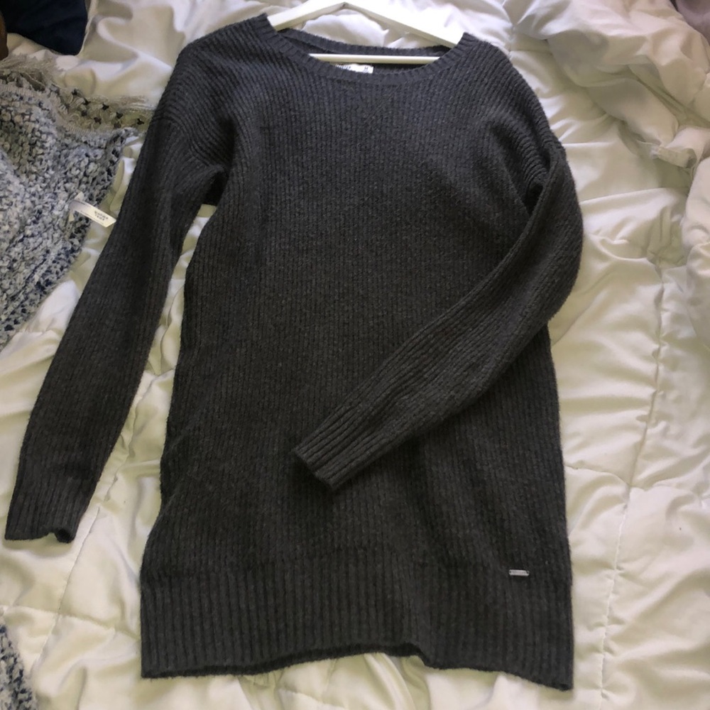Grey Hollister sweater dress